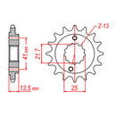 MTX 296 Steel Front Sprocket