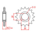 MTX 333 Steel Front Sprocket