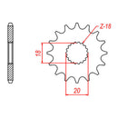 MTX 426 Steel Front Sprocket