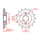 MTX 736 Steel Front Sprocket