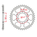 MTX 1224 Steel Rear Sprocket