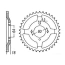 MTX 1925 Steel Rear Sprocket