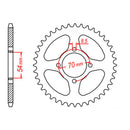 MTX 257 Steel Rear Sprocket