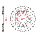 MTX 269 Steel Rear Sprocket
