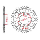 MTX 1303 Zero Alloy Rear Sprocket