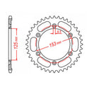 MTX 1258 Steel Rear Sprocket