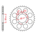 MTX 273 Steel Rear Sprocket