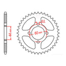 MTX 833 Steel Rear Sprocket