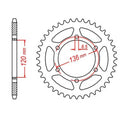 MTX 846 Steel Rear Sprocket