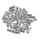 Whites Carbon Steel Spoke Nipple Set - 8mm Oversize - 36 pcs