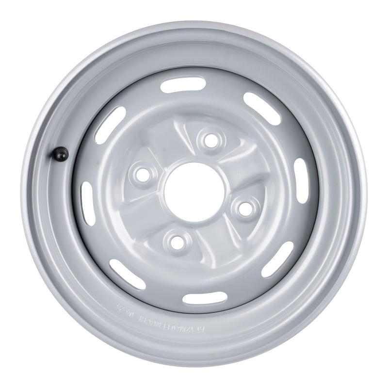 Whites ATV/UTV Steel Rim 12x6 Honda Front 4/110 +25 - Silver