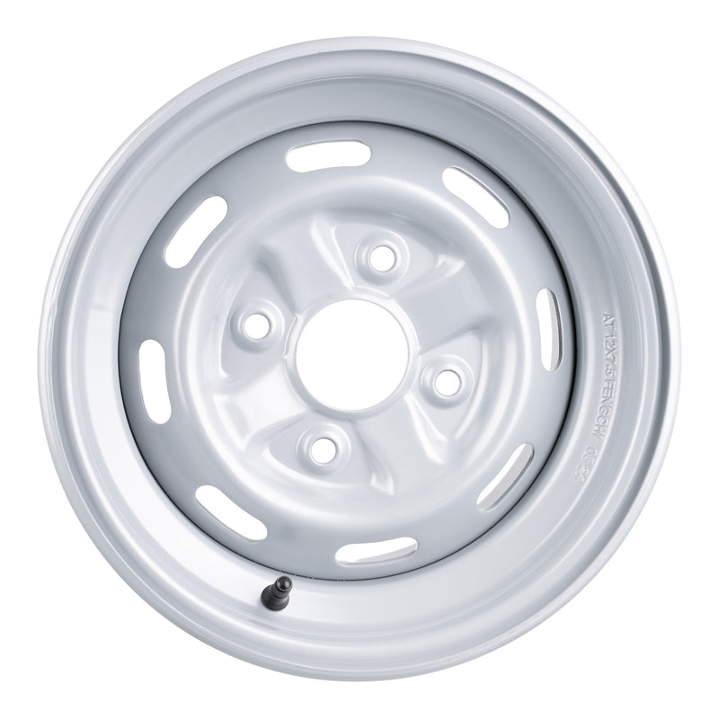 Whites ATV/UTV Steel Rim 12x7.5 Honda Rear IRS 4/110 +41 - Silver