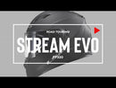 LS2 FF320 Stream Evo Loop Helmet - Black / Red