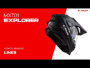 LS2 MX701 Explorer Helmet - Matte Black 06